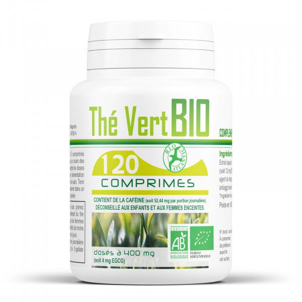 Comprimés Bio - Thé Vert 200