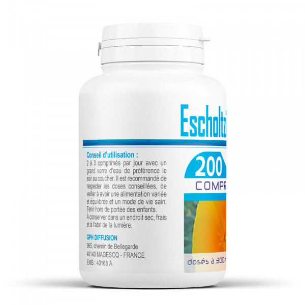 Escholtzia Bio 400mg - 200 comprimés