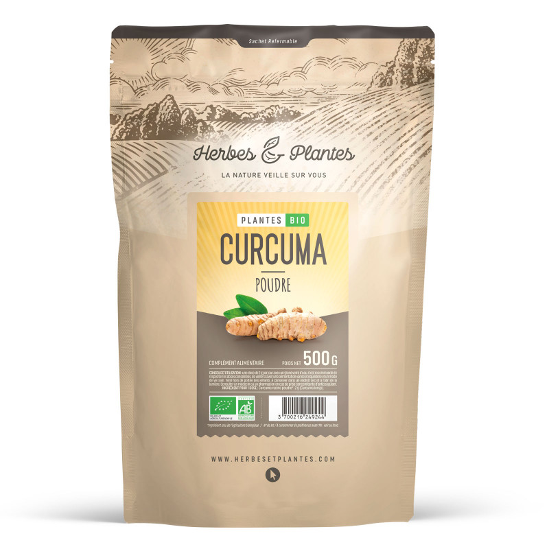 Curcuma bio (en poudre)