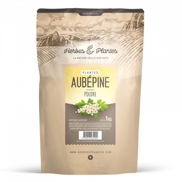 Aubépine - 1 Kg de poudre