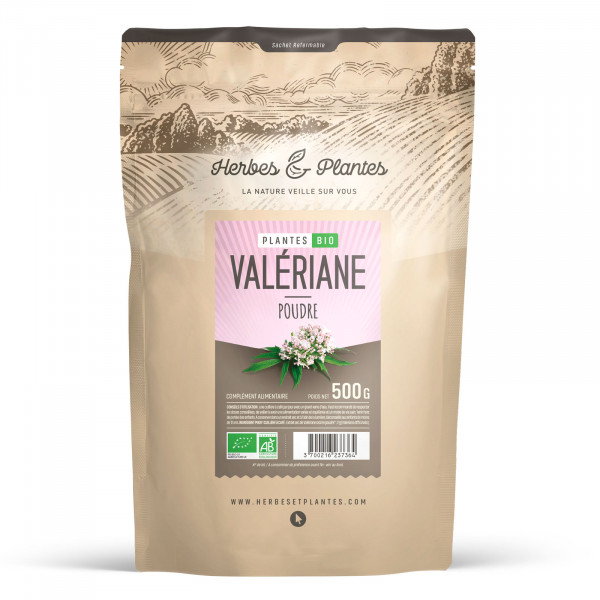 Valériane Bio (extrait) - 500gr de poudre