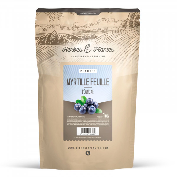 Poudre de Myrtille 1 kg