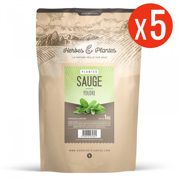 5kg de poudre de Sauge