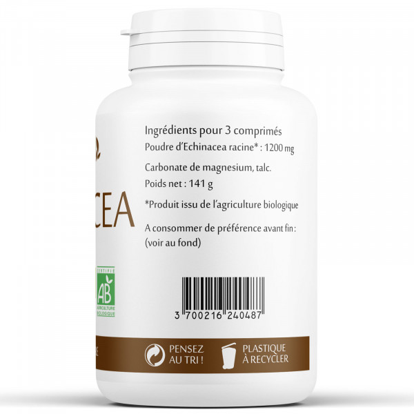 echinacea racine 300 comprimés dosés à 400mg