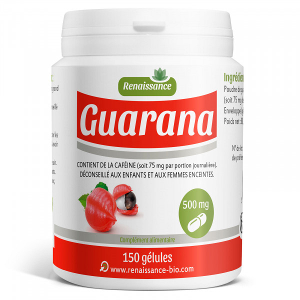 Guarana - 500mg - 150 gélules