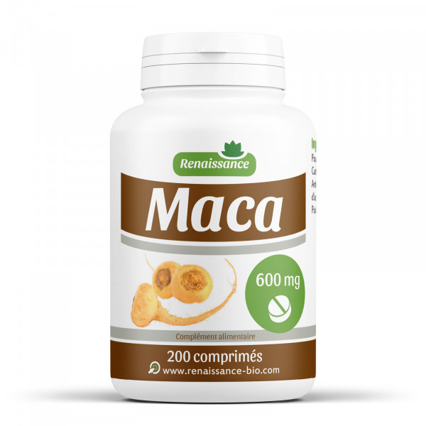 Maca du pérou - 600 mg - 200 comprimés