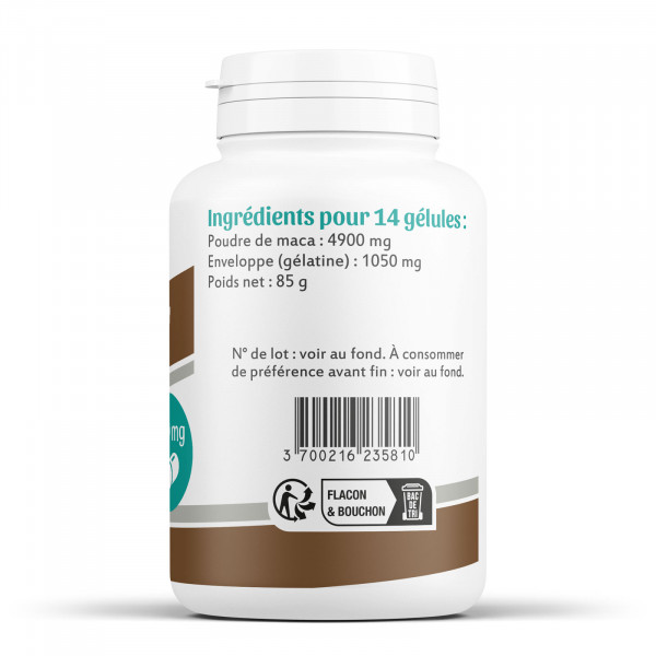 Maca du Pérou - 350 mg- 200 gélules