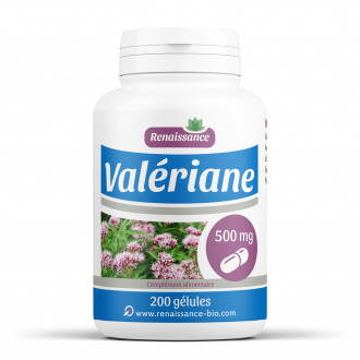 Valériane - 500 mg - 200 gélules 
