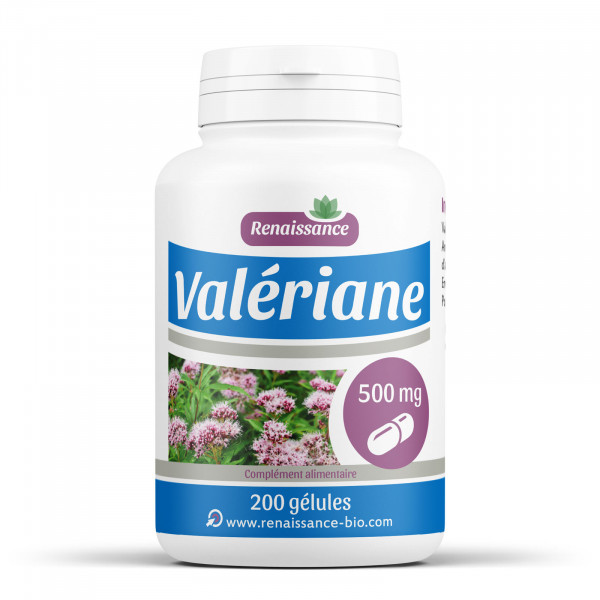 Valériane - 500 mg - 200 gélules 