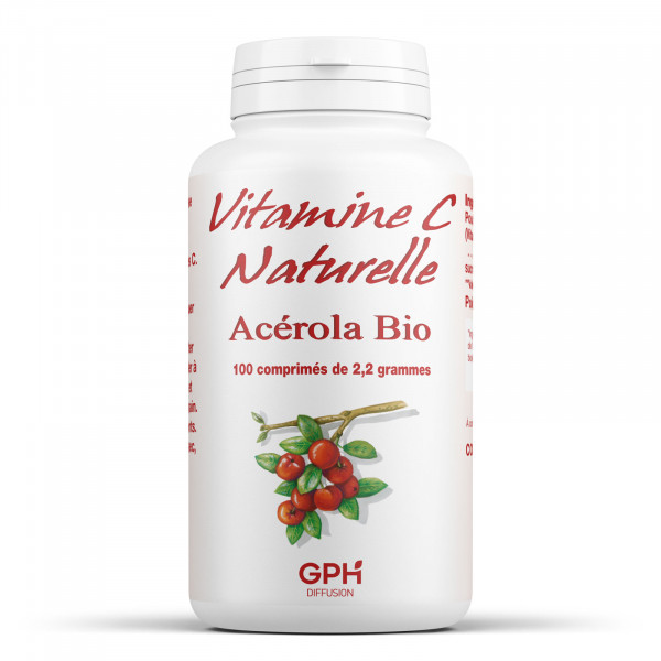 Vitamine C Acérola bio 1000mg