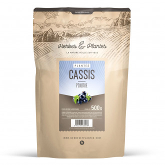 Cassis feuille - 1 Kg de poudre
