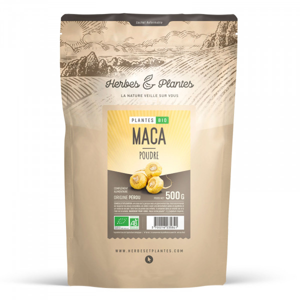 Maca du Perou Bio en poudre- 1 kg