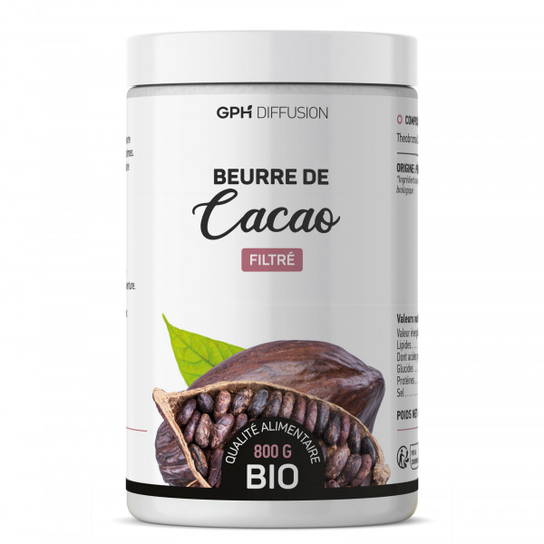 Beurre de Cacao biologique - 400g