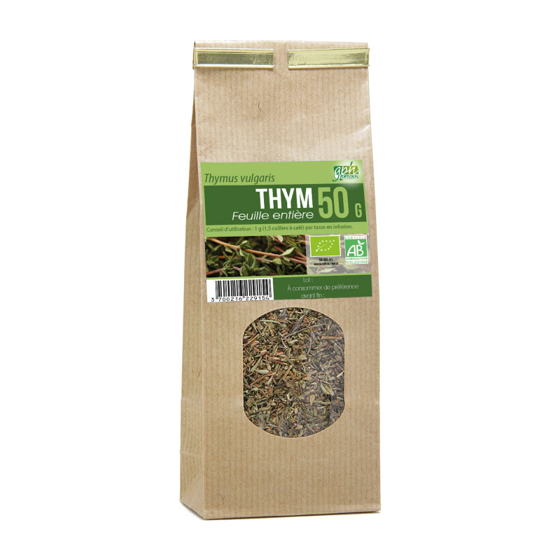 Tisane Thym bio - 50 sachets