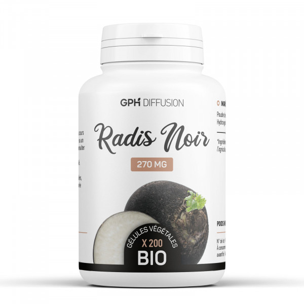 Radis Noir bio - 200 gélules