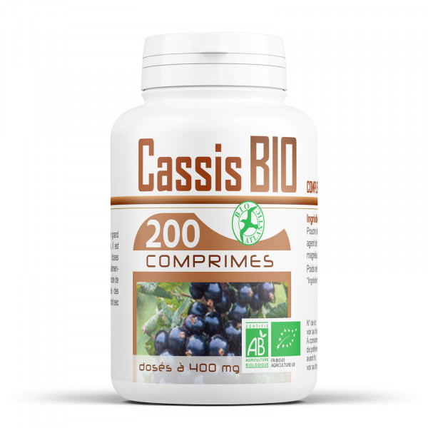 Cassis - 200 Comprimés Bio