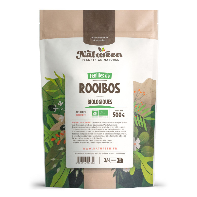Rooibos Bio (Thé Rouge) - 200 g - 123gelules