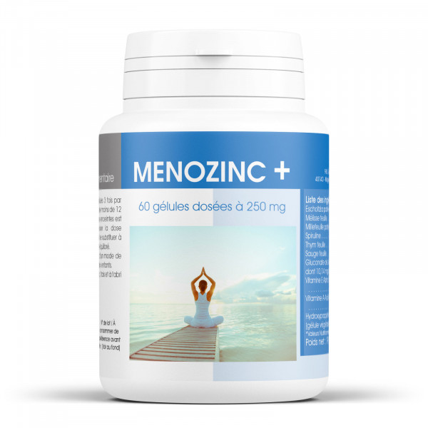 Menozinc + 250mg - 60 gélules
