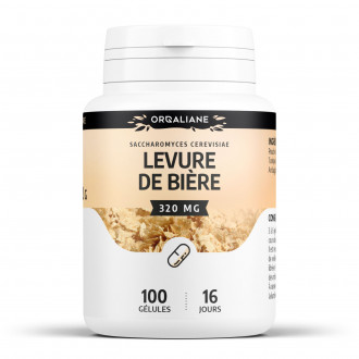 levure de biere 320 mg 200 gélules