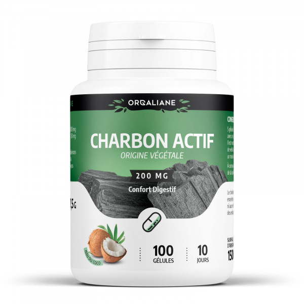 Charbon Végétal - 230 mg - 200 gélules