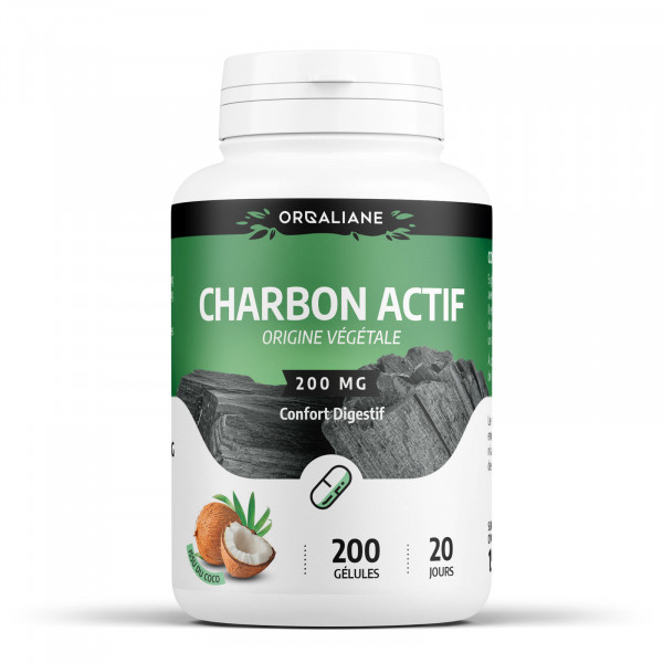 Charbon Végétal - 230 mg - 200 gélules