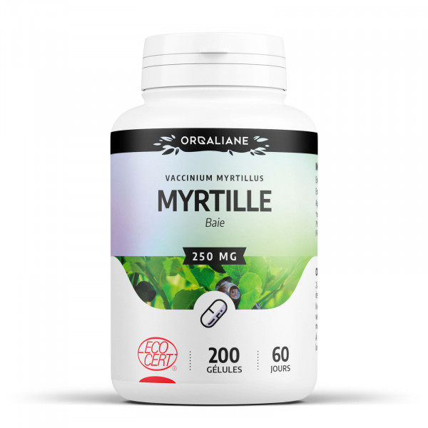 Baie de Myrtille bio - 200 gélules