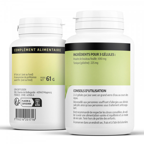 Bouleau - 230 mg