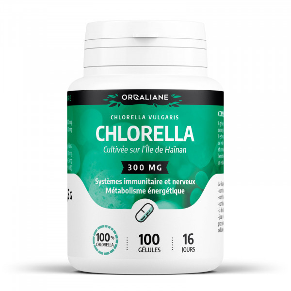 Chlorella - 200 gélules à 300 mg