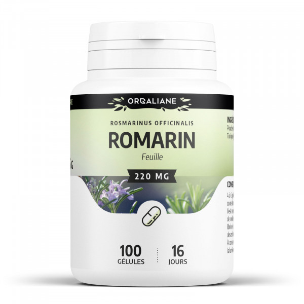 Romarin - 200 gélules à 220 mg