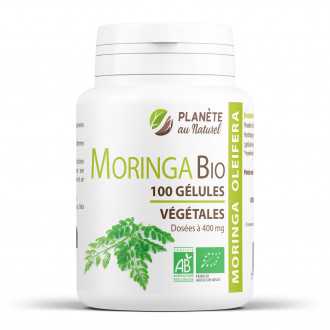 Moringa Oleifera Bio - 400mg - 200 gélules végétales