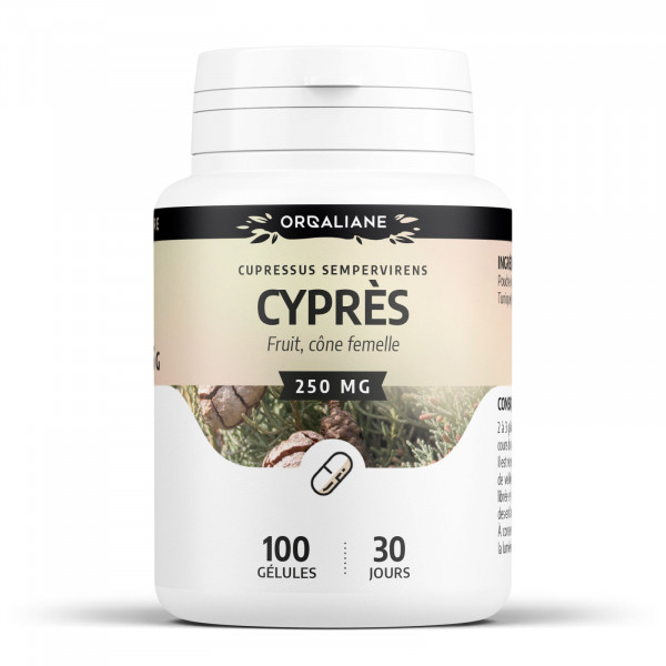 Cyprès 250 mg - Gélules