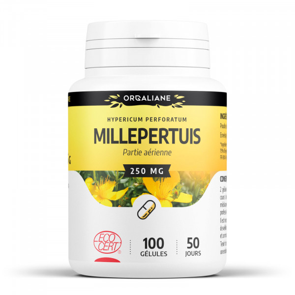 Millepertuis Ecocert 250 mg - Gélules