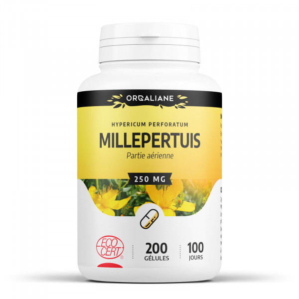 Millepertuis Ecocert 250 mg - Gélules