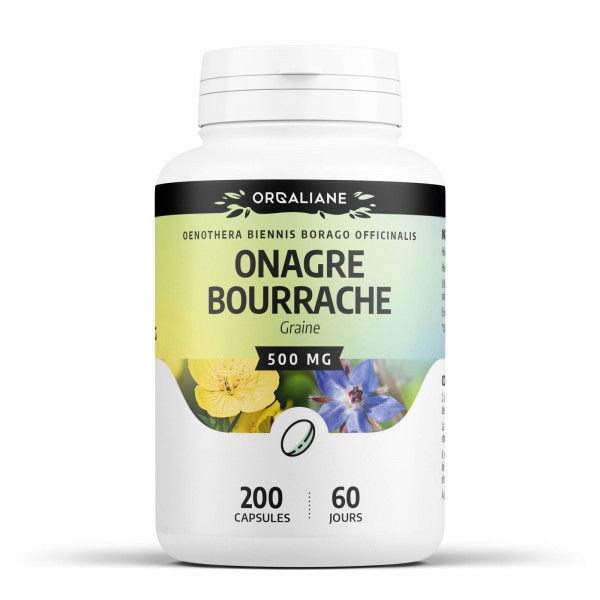 Bourrache Onagre - 500 mg - capsules