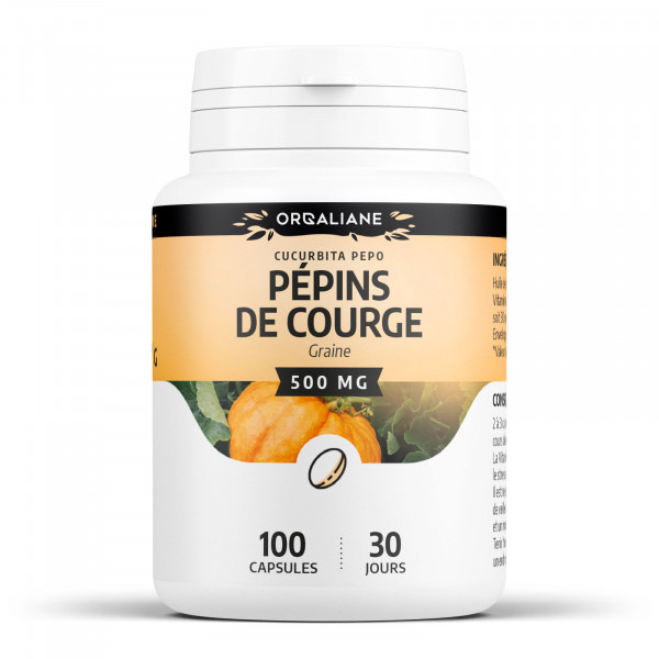 Huile de Pépins de Courge - 200 capsules