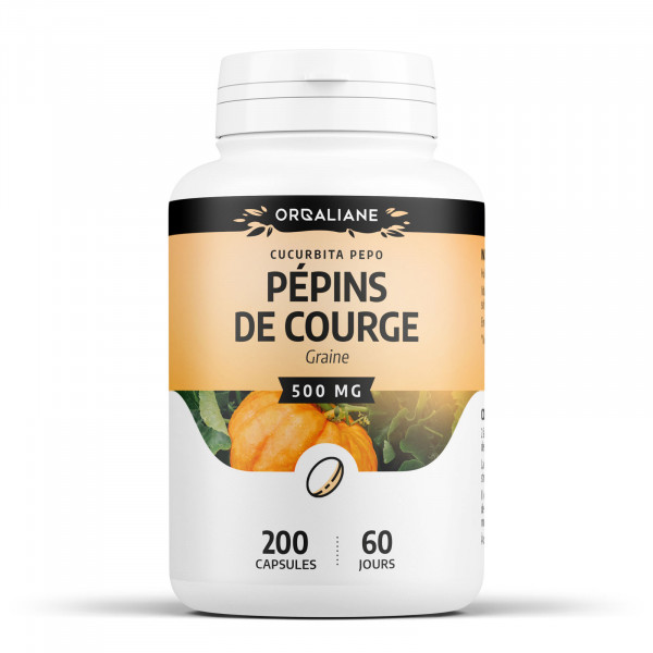 Huile de Pépins de Courge - 200 capsules