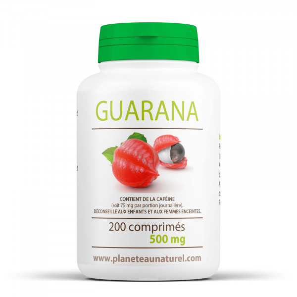 Guarana - 500 mg - 200 comprimés