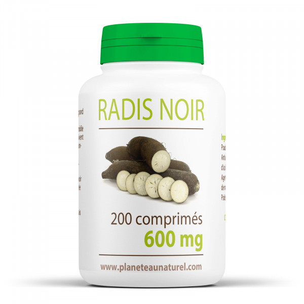 Radis Noir - 600 mg - 200 comprimés