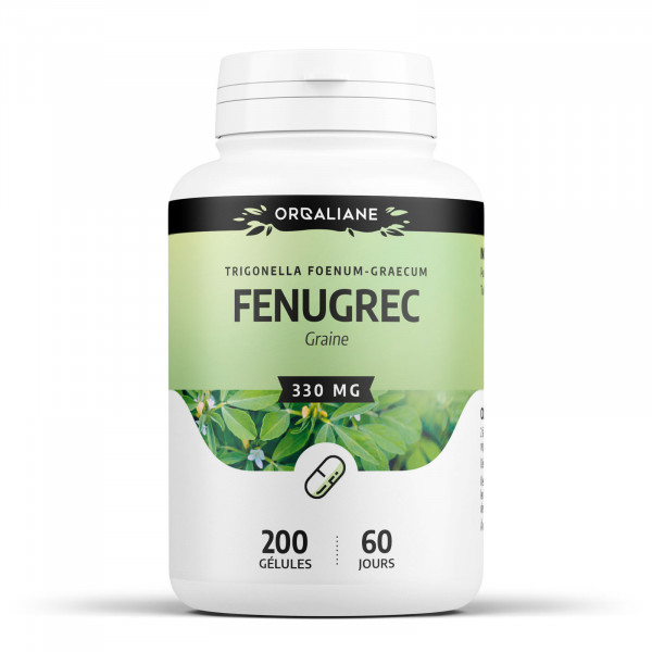 Fenugrec 330mg - 200 gélules