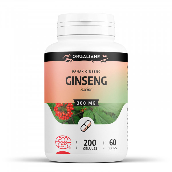 Ginseng Rouge Bio - 200 gélules