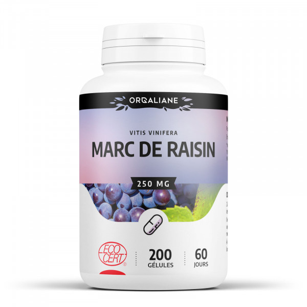 Marc de Raisin - 200 gélules
