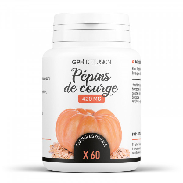 Huile de Pépins de Courge - 200 capsules