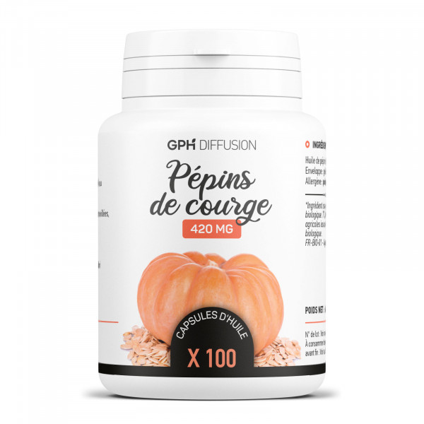 Huile de Pépins de Courge - 200 capsules