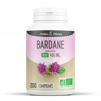 Bardane Bio - 400 mg - 200 comprimés - Herbes & Plantes
