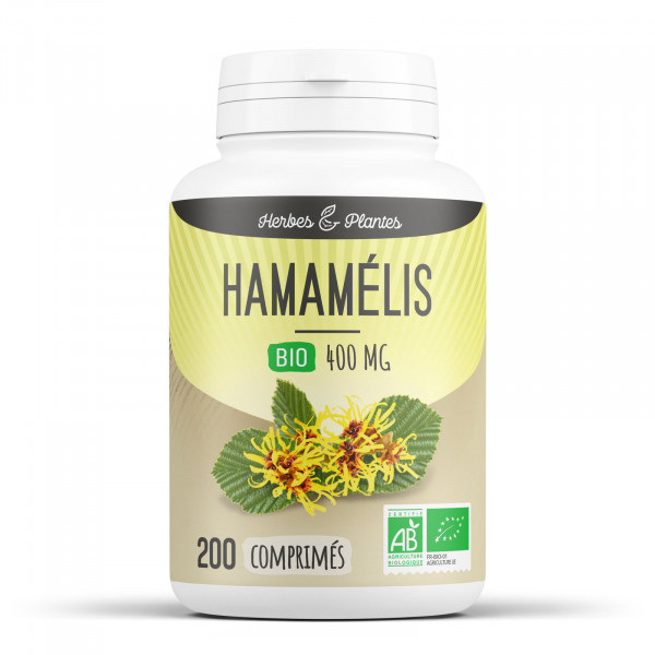 Hamamélis Bio - 400 mg - 200 comprimés - H&P