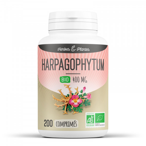 Harpagophytum Bio - 400 mg - 200 comprimés - H&P