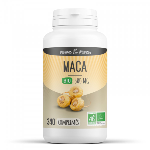 Maca Bio - 500 mg - 340 comprimés - H&P