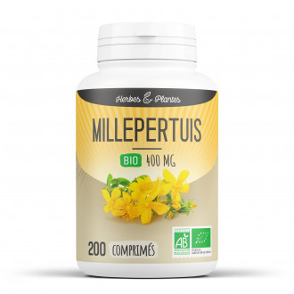 Millepertuis Bio - 400 mg - 200 comprimés - H&P