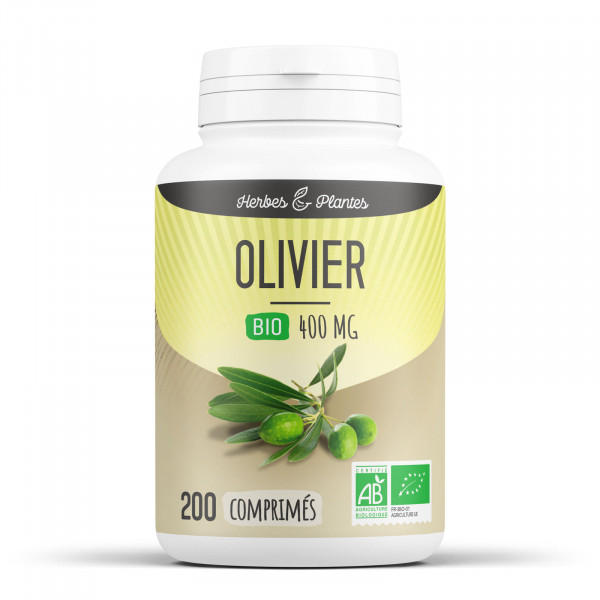 Olivier Bio - 400 mg - 200 comprimés - H&P