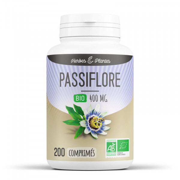 Passiflore Bio - 400 mg - 200 comprimés - H&P